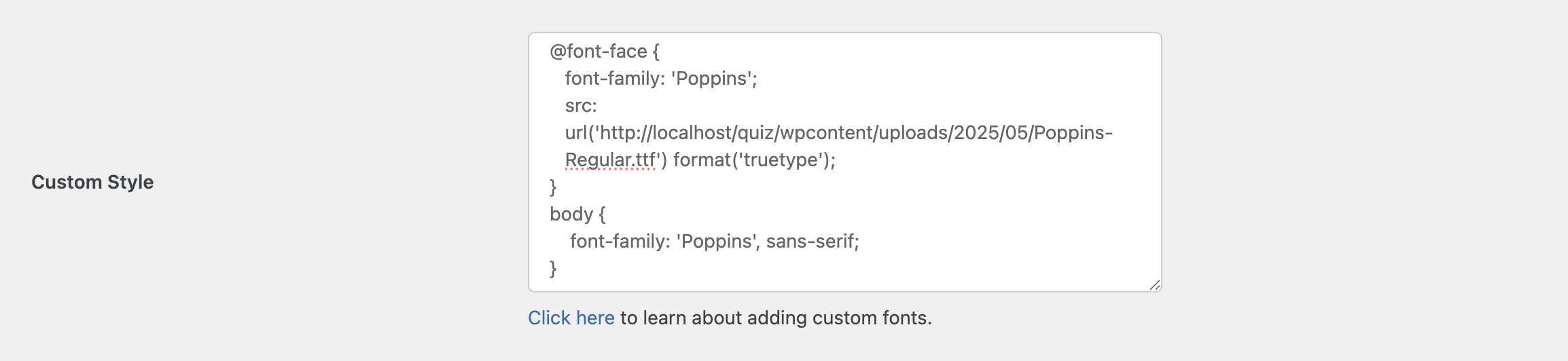 certificate-custom-font-style